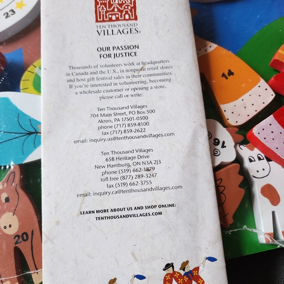 Wood crafted Nativity Puzzle - Picture 4 of 12